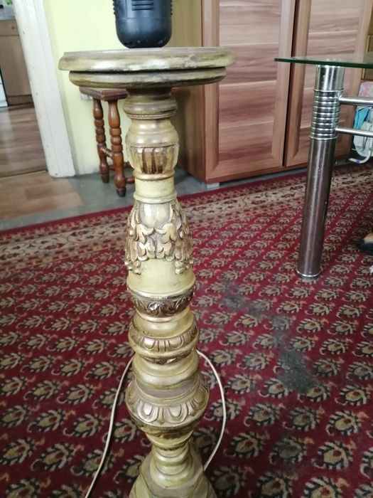 Lampa zabytkowa stołowa
