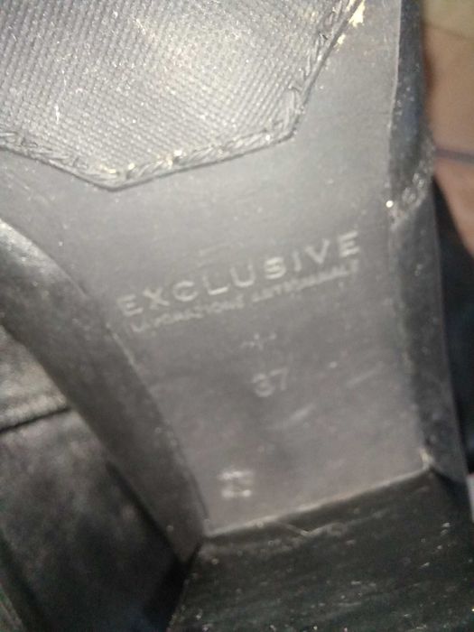 Чоботи ботфорти жіночі демісезонні 37 р