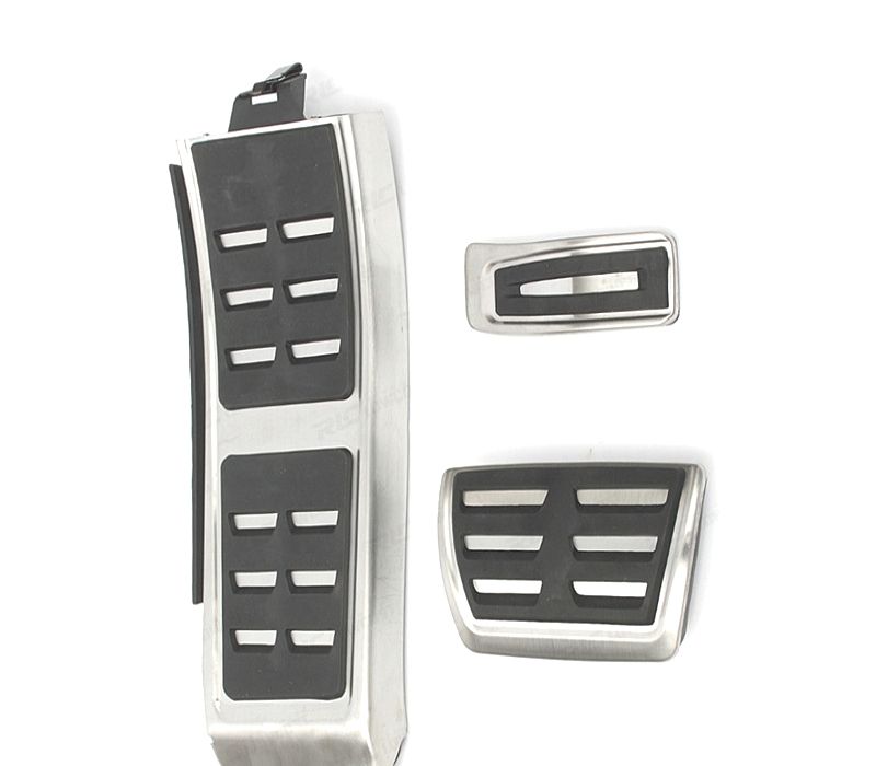 KIT CONJUNTO PEDAIS AUTOMÁTICO LOOK S-LINE ALUMINIO BORRACHA