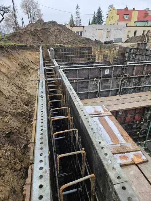 Wynajem wypożyczalnia szalunki szalunków Ścienne Stropowe Fundamentowe