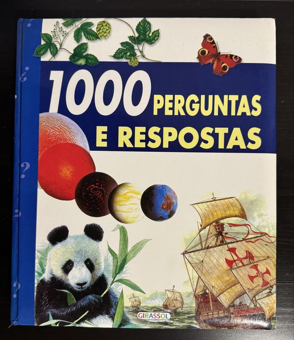 Livro “1000 Perguntas e Respostas” da editora Girassol