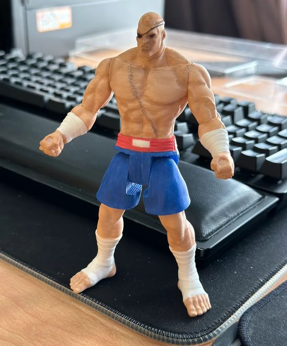 Figura Sagat Street Fighter