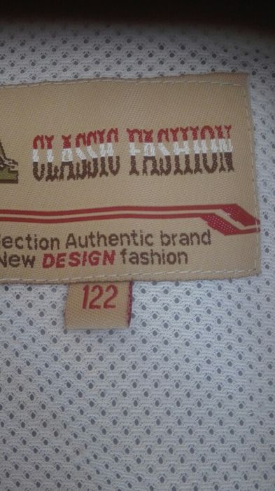 Kurtka dziewczęca wiosna-lato, rozmiar 122.