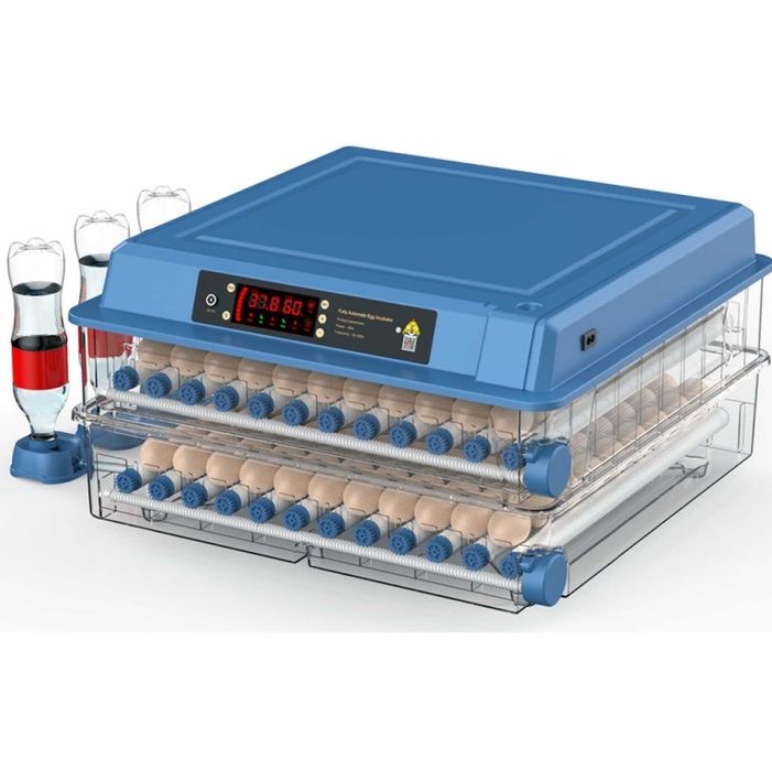 Автоматичний інкубатор 12/220В, автоповорот, блекаут 70/130/200/300 яє