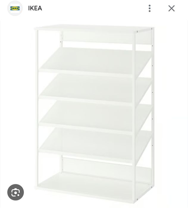 Sapateira Aberta Ikea PLATSA - 3 Unidades