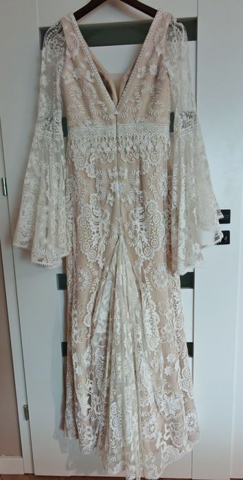 Suknia ślubna DAMA Couture Pocahontas | Rozmiar S / 173 cm + 5 cm | Stan Idealny