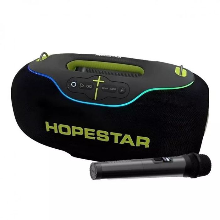Портативна Bluetooth колонка Hopestar A80 350W Чорний