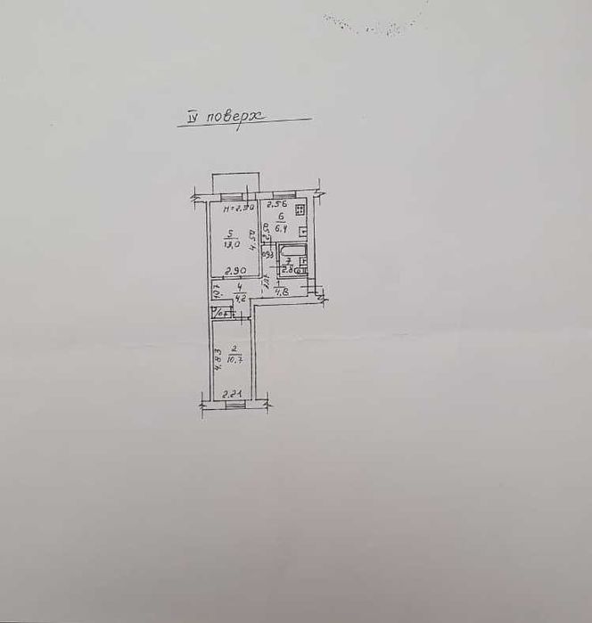 2-rooms apartment apartment by the address st. Kulikovo pole pl Oktyabrskoy revolyutsii pl (area 43,3 m²) - Atlanta.ua - photo 11