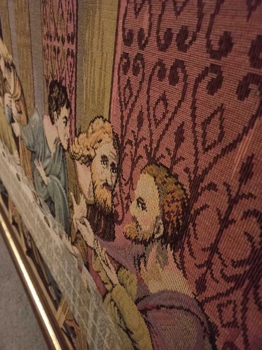 Quadro com moldura da última seia (Bordado)