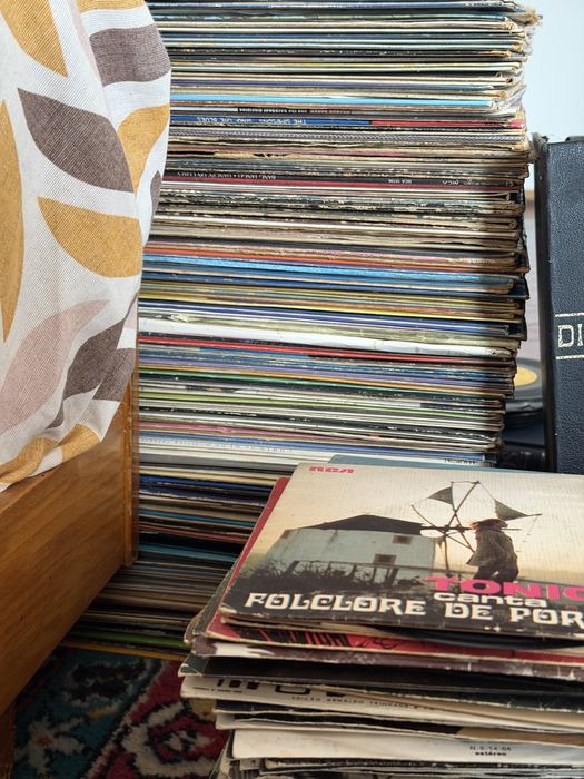 Lote 500+ discos vinil