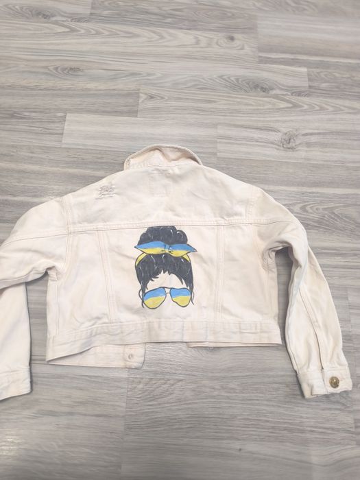 Джинсова, кофта дівчача