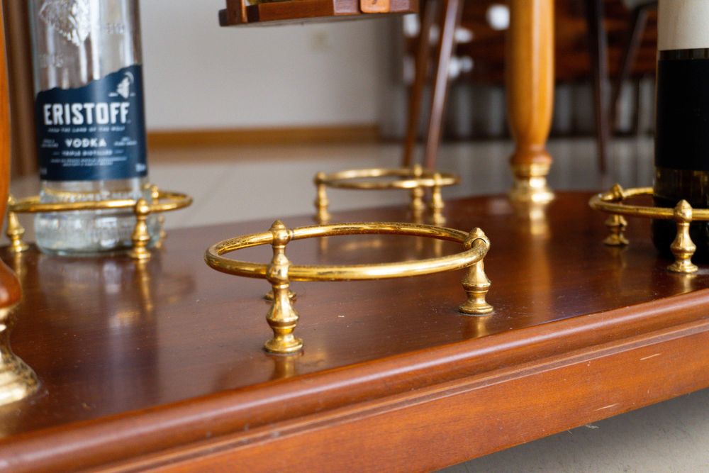 Garrafeira Móvel - madeira de cerejeira