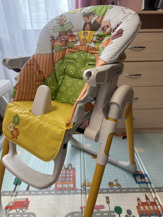 Стільчик для годування Peg-Perego Prima Pappa Follow Me Fox&Friends