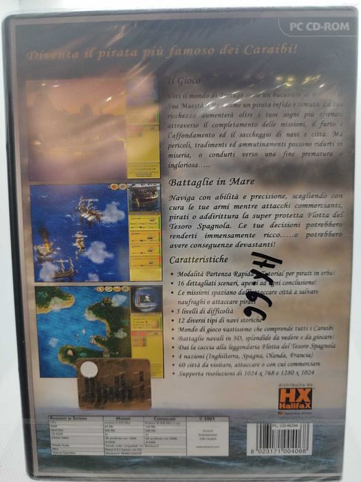 Tortuga: Pirati del Nuovo Mondo PC CD-ROM
