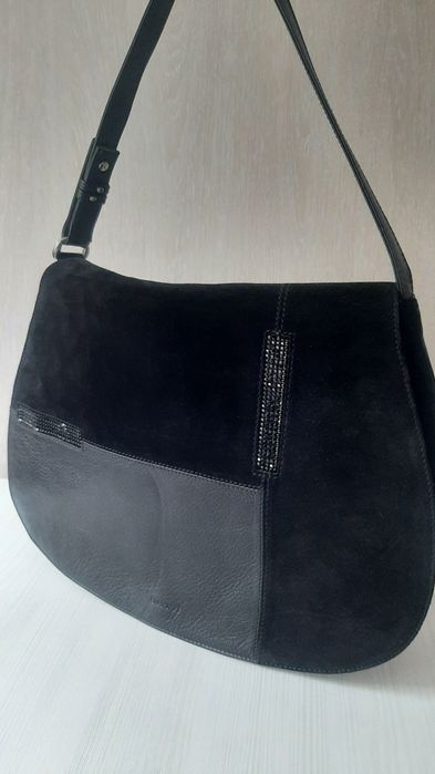 Шкіряна сумка Swarovski