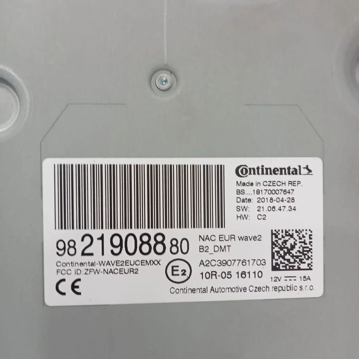 Kit Rádio GPS Citroen C3 Aircross 2018 1.2Puretech em Stock