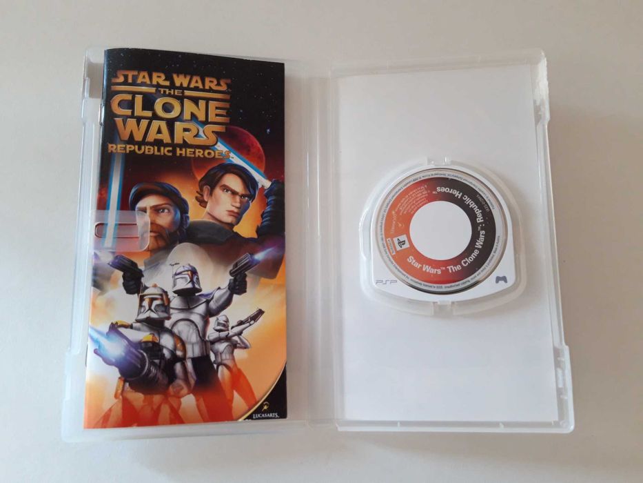 Jogo PSP "Star Wars - the Clone Wars Republic Heroes"
