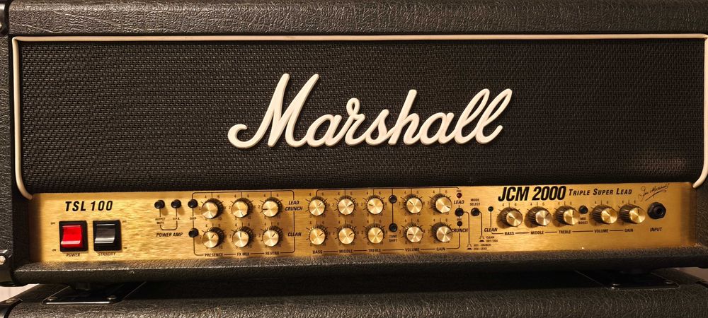 Marshall TSL 100 wraz z paczką 1960A Lead