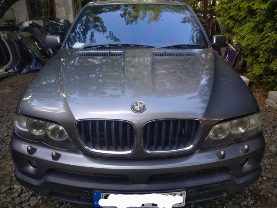 Maska pokrywa silnika BMW X5 E53 lift Sterlinggrau 472