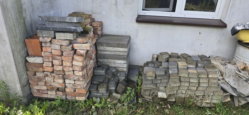 Cegła, płyta, kostka