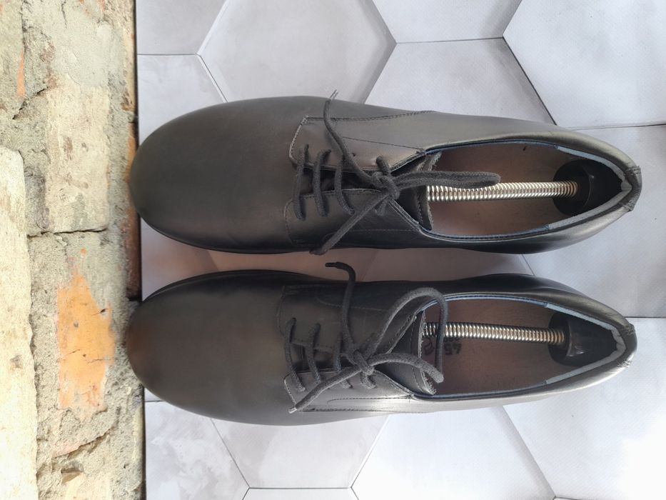 Оригинал Мужские повседневные туфли Birkenstock кожа, 45( 29 см )