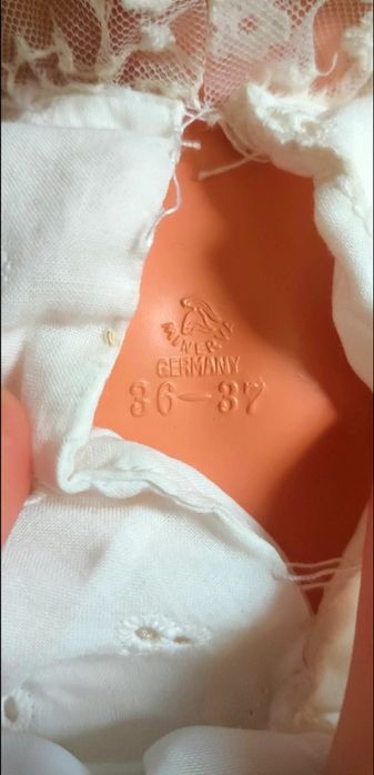 Boneca de celulóide Minerva nº5 36 vintage