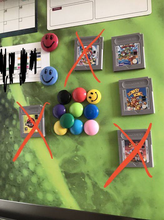 Magnesy na lodówkę Nintendo Game Boy