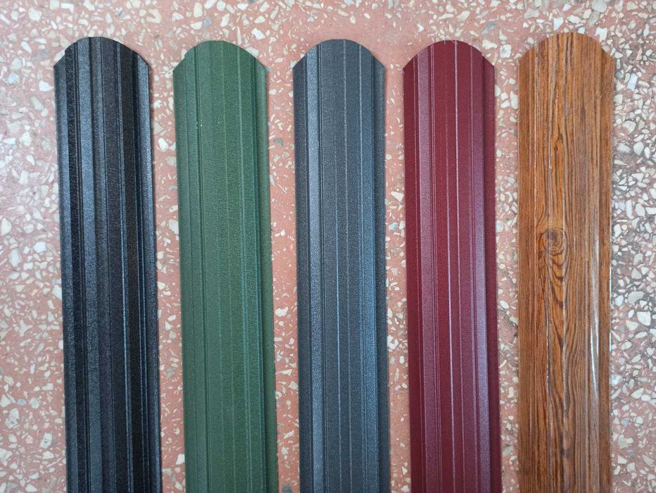 Штахети, Профнастил, Жалюзі, Ранчо, Дашки на стовбці, Кришки.