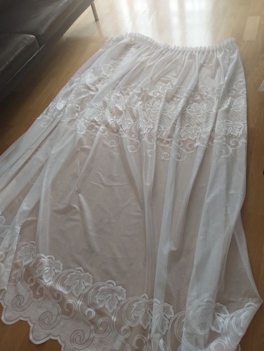 Firan na taśmie szer 3,30cm dł 2m(2,4m)
