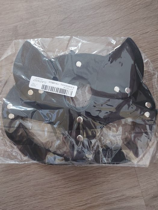 Эротическая кожаная маска кошка кошки квадробик карнавальная