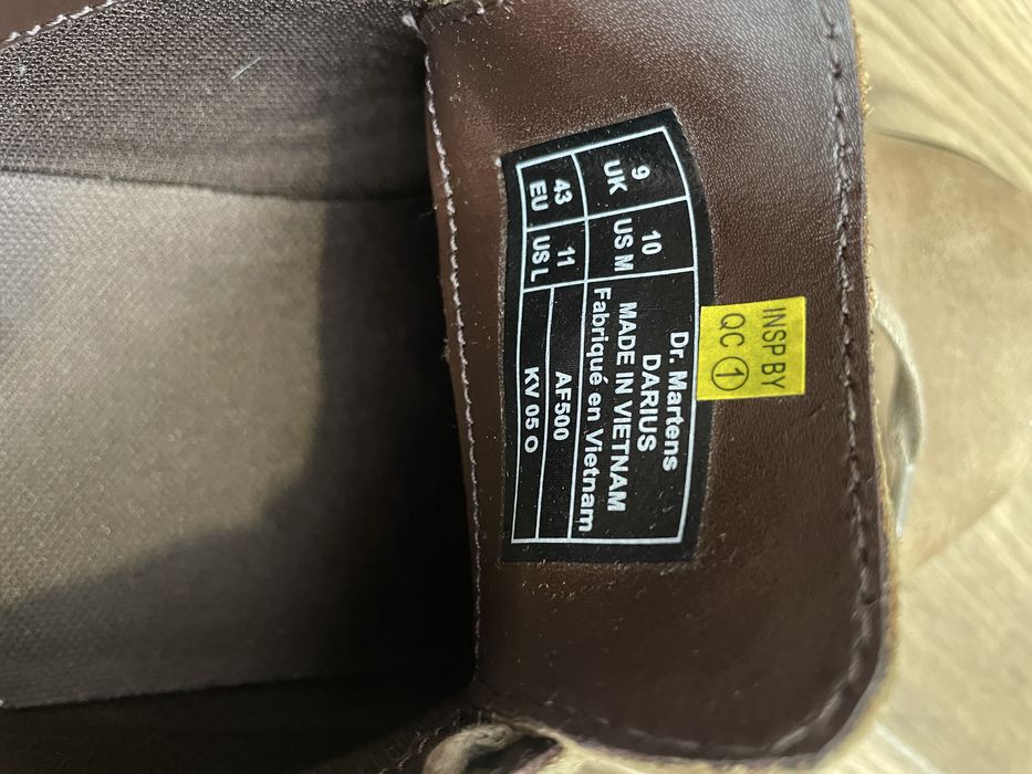 Туфлі Dr. Martens чоловічі 43 розмір