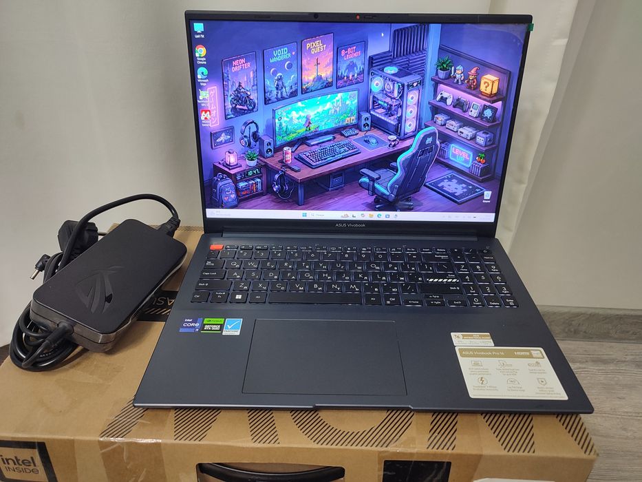 ТОП Ігровий Ноутбук Asus Vivibook 16 k6602 i9-13/16gb ddr5/RTX 4060 8gb/ssd 1tb