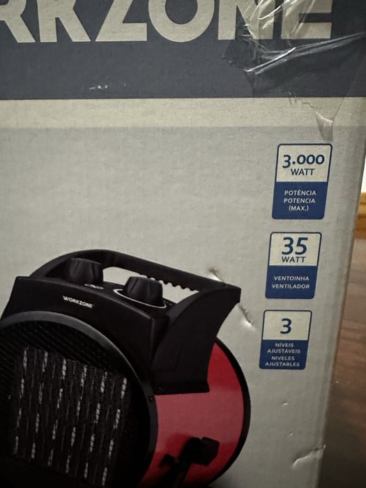 Aquecedor Elétrico Workzone – Como Novo