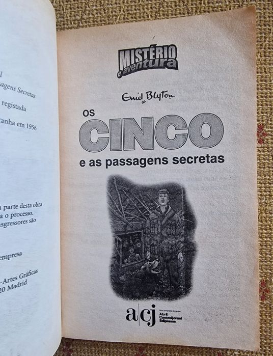 Os Cinco e as passagens secretas