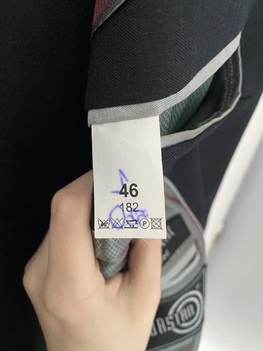 Garnitur męski czarny