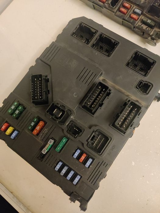 ЕБУ пежо 206. Блок керування двигуном Пежо 206, 1.4, 8кл. Бенз. 2007р.