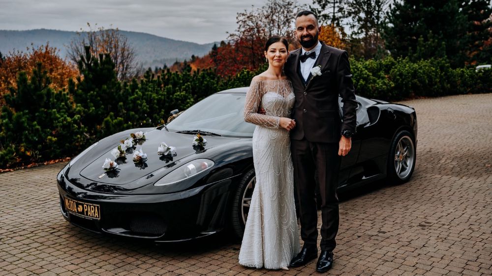Wynajem Ferrari F430, Mercedes C Coupé 6.3 AMG do Ślubu