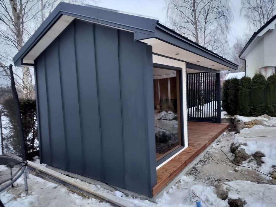 Sauna ogrodowa z tarasem 29000 zł