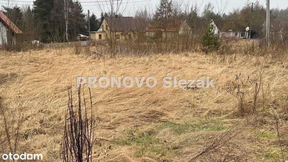 Sprzedam działkę budowlaną Nowosielce k.Obornik Śl - Widok 4
