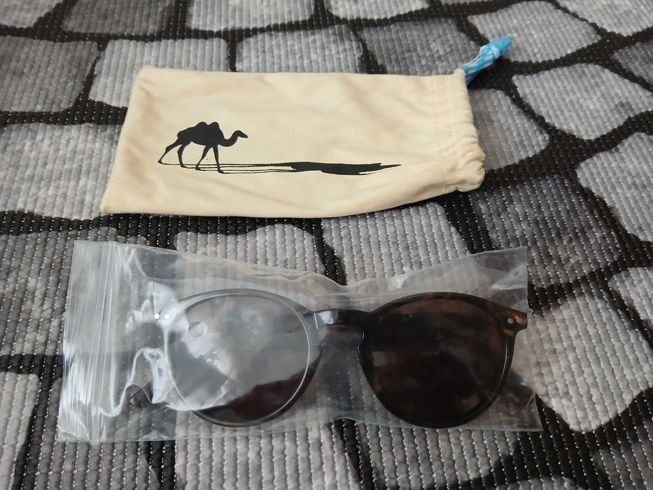 oculos de sol redondos castanhos tigresa humps optics