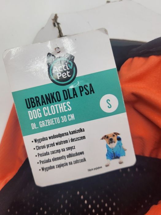 Ubranko dla psa wodoodporny