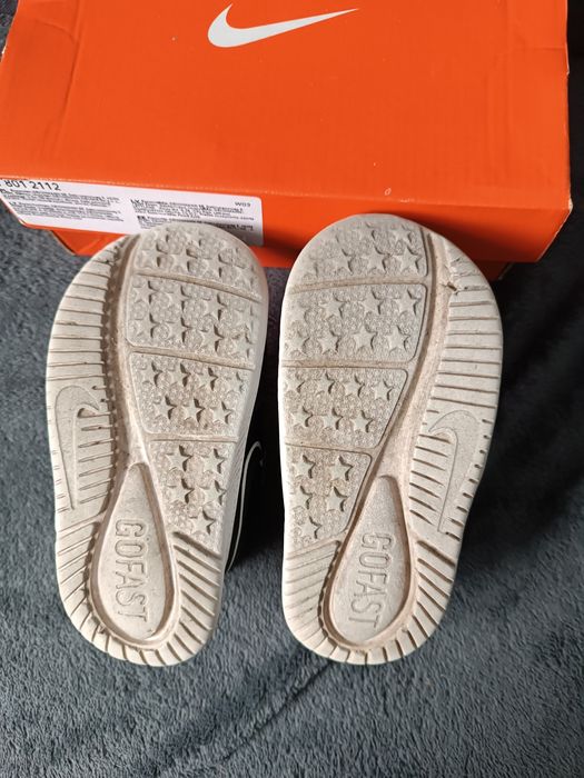 Buty Nike star runner 2 czarno białe 22 wiosna