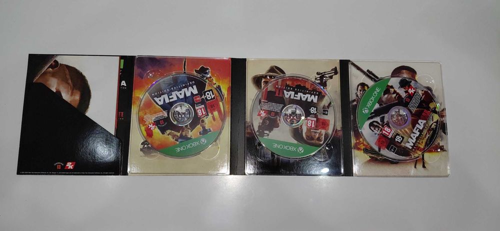 xbox one MAFIA TRILOGY PL po polsku 3 gry MAFIA 1,2 i 3 !! okładka PL