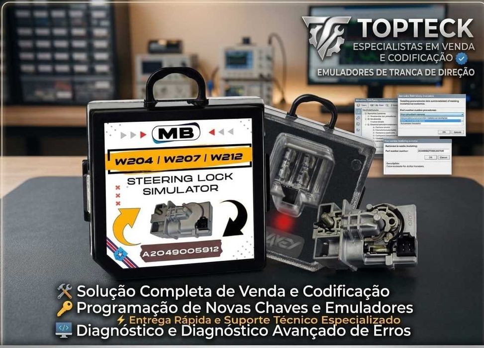 Emulador ESL Mercedes W204/W207/w212/w176/w447