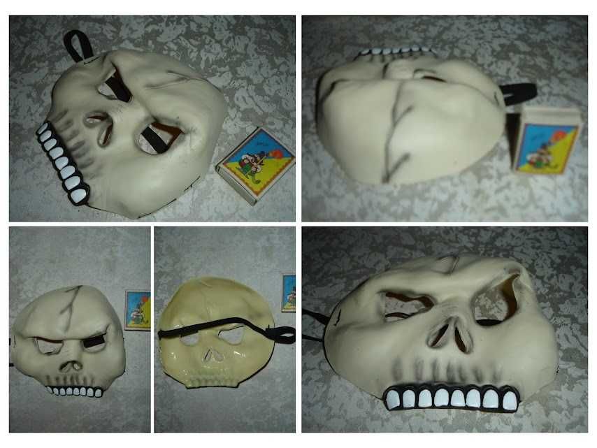 МАСКА - ЧЕРЕП силіконова гнучка. Для вечірки, вертепу, хеловіну, тощо.