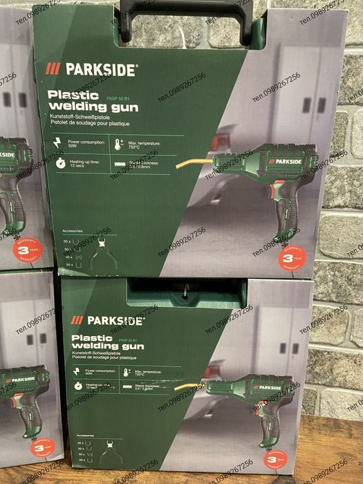 Зварювальний пістолет пластику, паяльник, Parkside Німеччина