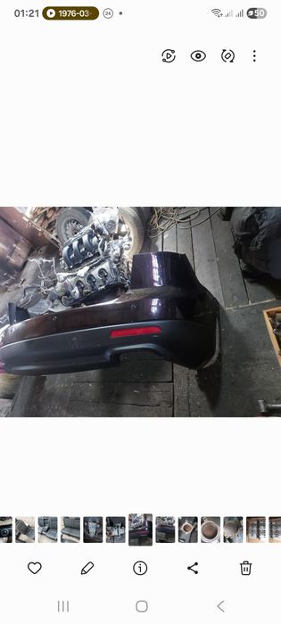 Кришка Багажника бампер Мазда СХ9 2009р