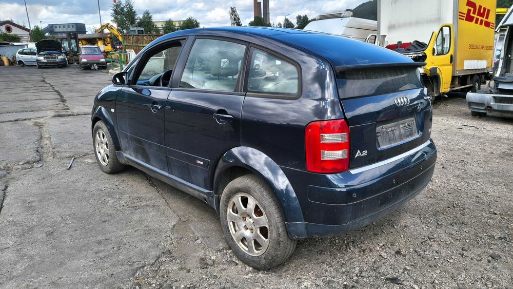 Audi A2 1.4 5F5F, Drzwi tylne lewe prawe, Części FV Transport/Dostawa