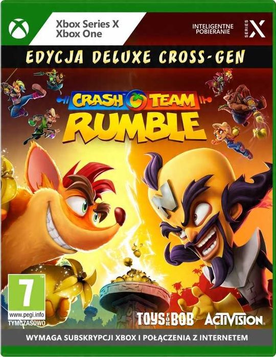 CRASH Team Rumble xbox one, gra nowa, sklep Tychy, wymiana