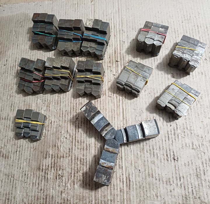 НАБОР перехідних токарних втулок  Морзе 4-1 4шт